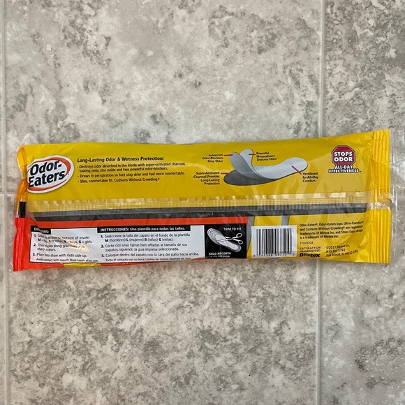 NWT Odor-Eaters®️ 3 Pack, Odor Destroying Insoles. - Picture 7 of 8